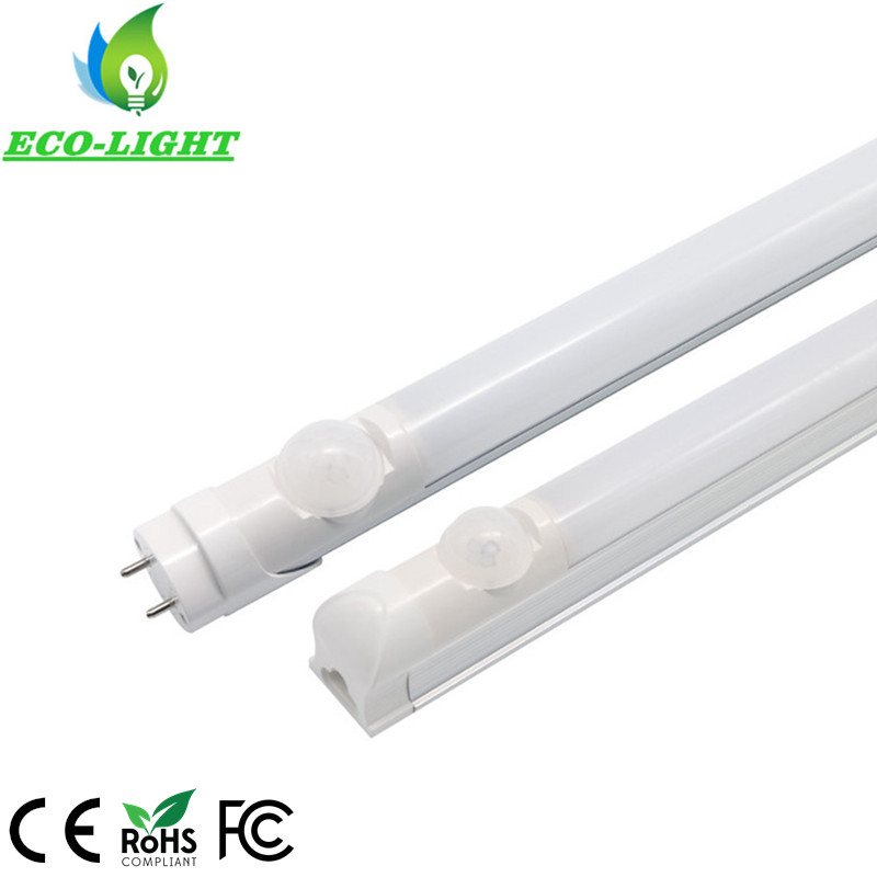 China factory 3 years warranty  t8 led 1200mm motion sensor led tube light fixture