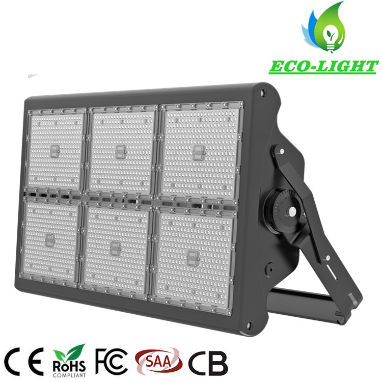 Indoor Factory and Outdoor Stadium Lighting 5 Years Warranty 1500W LED High Bay Flood Lamp