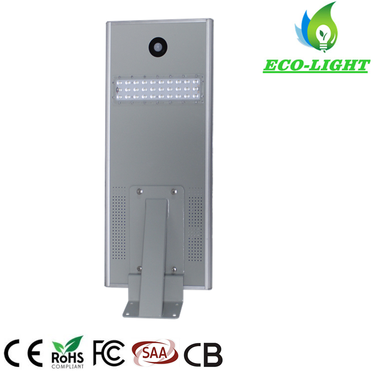 IP65 25W all in one Integrated LED solar street light for garden lighting